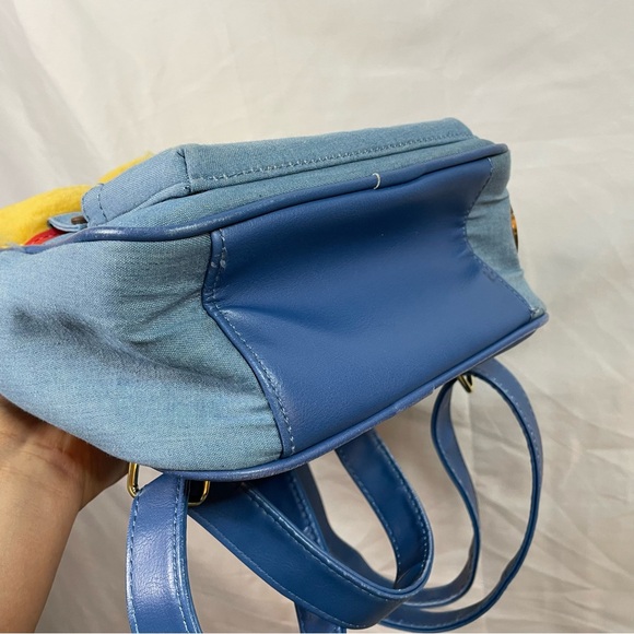 Disney Winnie the Pooh Fuzzy Overalls Mini backpack - Picture 10 of 10